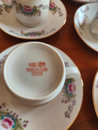 Servizio caffè vintage 6 tazzine