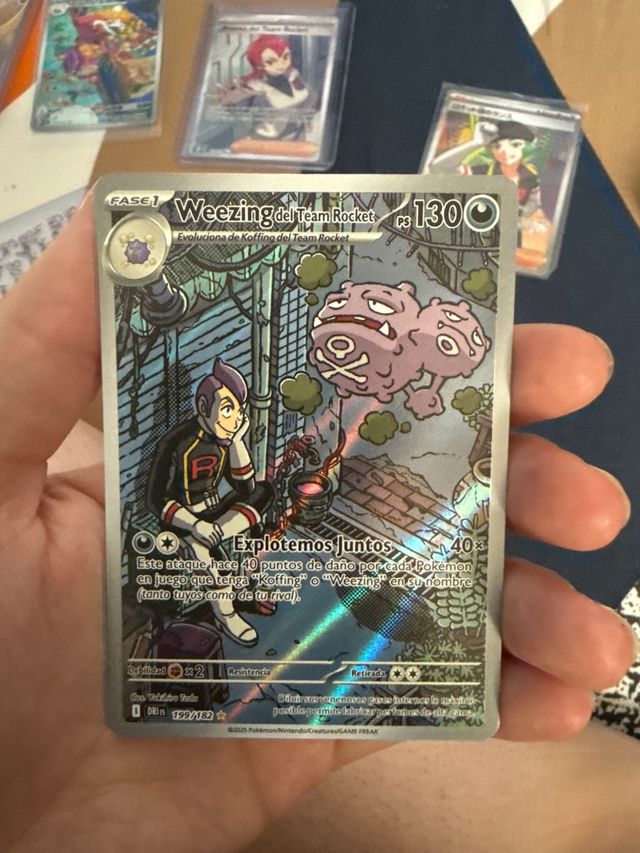 Weezing Team Rocket 199/182 ESPAÑOL
