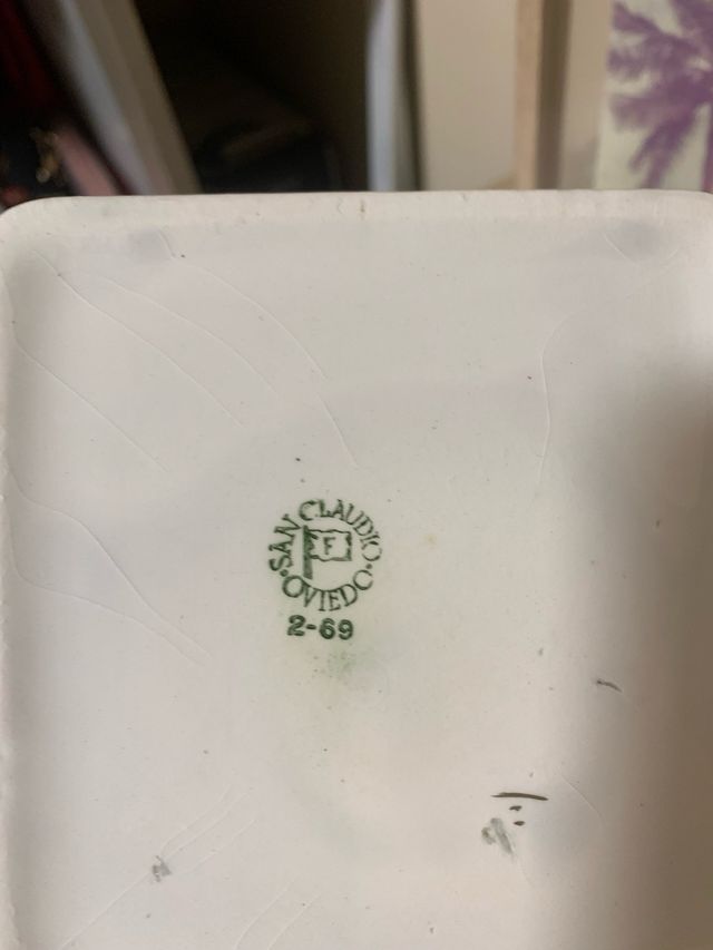 Bote Cerámica Vintage San Claudio