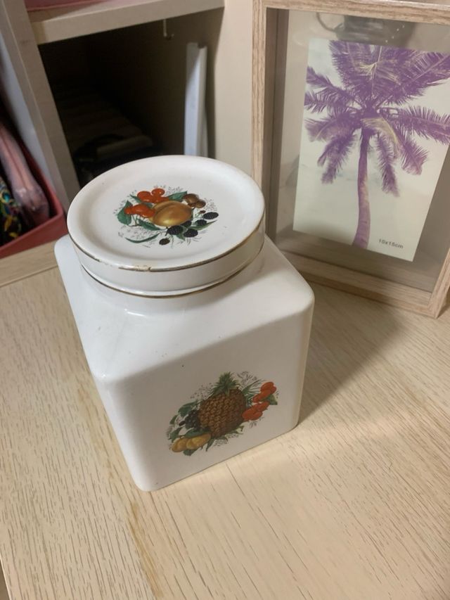 Bote Cerámica Vintage San Claudio