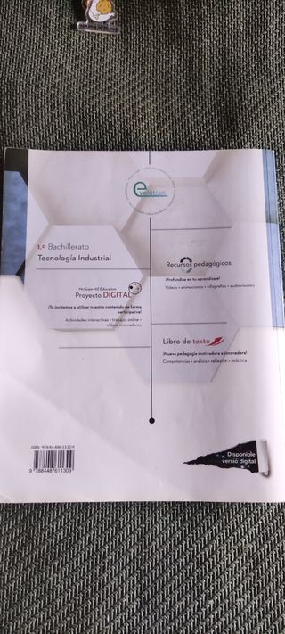 LA Tecnologia Industrial 1 Bachillerato. Libro ...