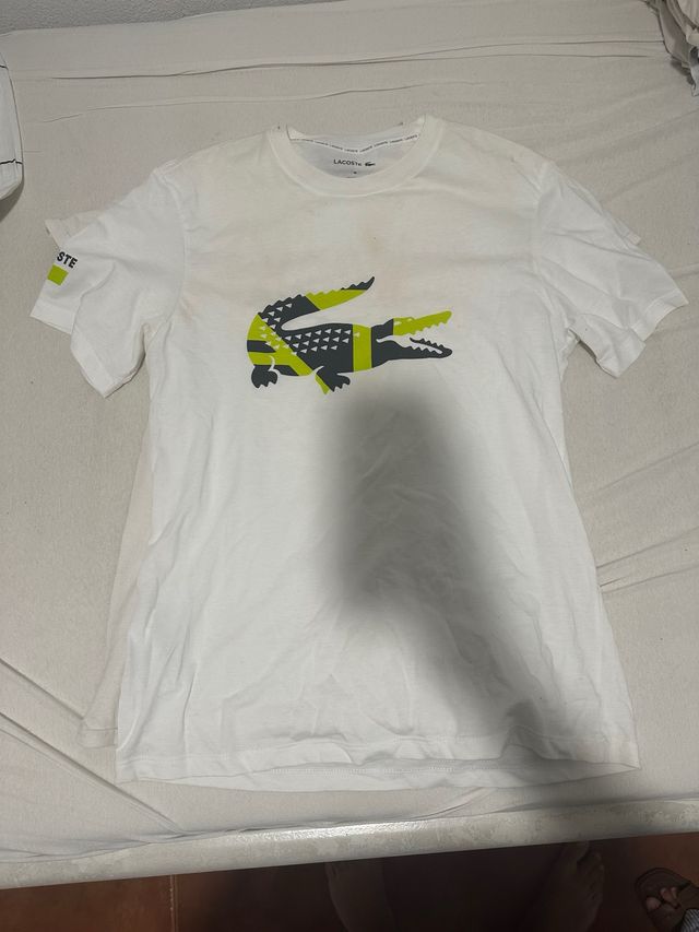 Camiseta Lacoste blanca