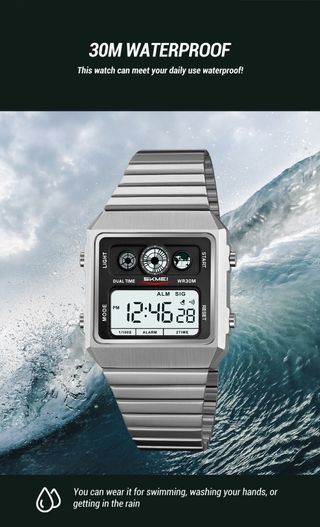 Reloj SKMEI digital plata
