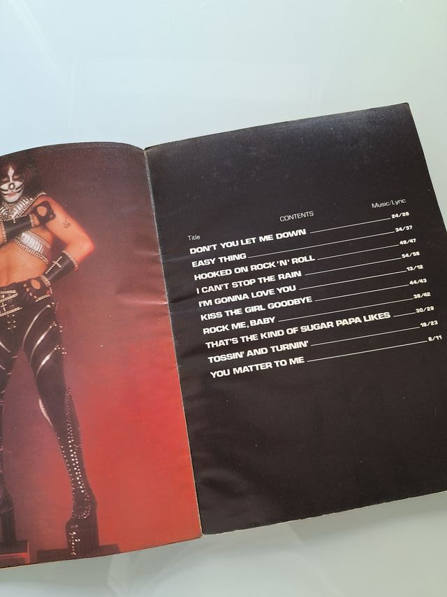 KISS - Peter Criss - 1978 - Songbook testi musica