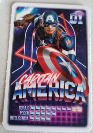 Cromos Marvel - Carrefour