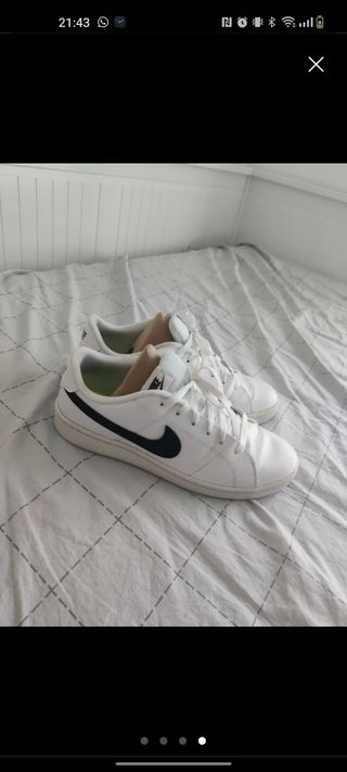 Zapatillas Nike Court Vision Low Blancas