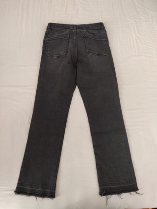 Jeans grigi donna Tg M