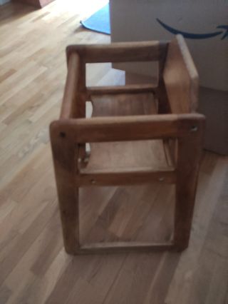 Trona madera infantil
