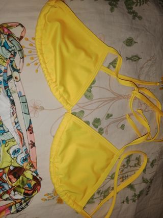 Bikini Bob Esponja - Amarillo y Multicolor