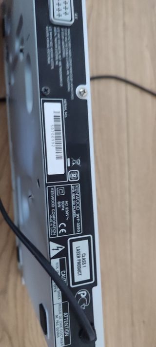 Reproductor DVD Kenwood - MP3/WMA