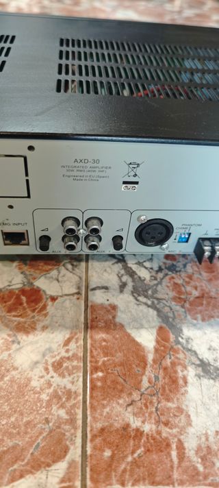 Amplificador Optimus AXD-30 - Negro