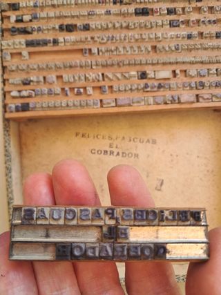 Imprenta Infantil Antigua