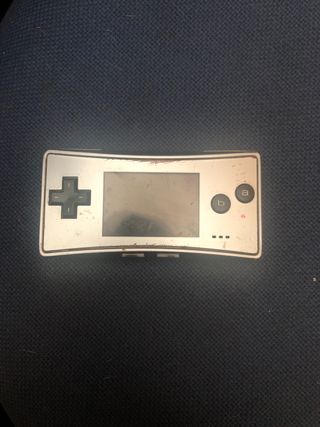 Game Boy Micro Nintendo Plata no se si funciona