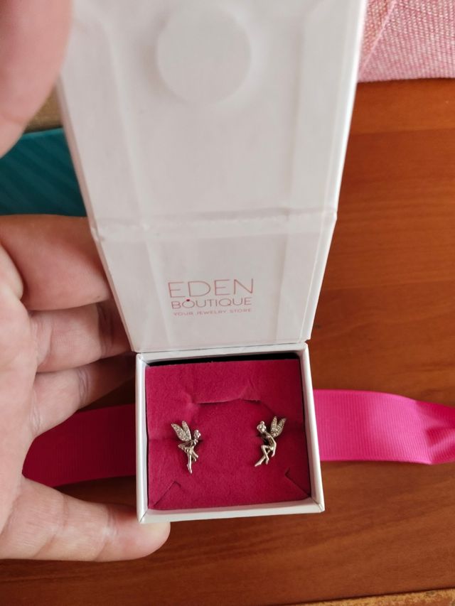 Pendientes hada Eden Boutique plata