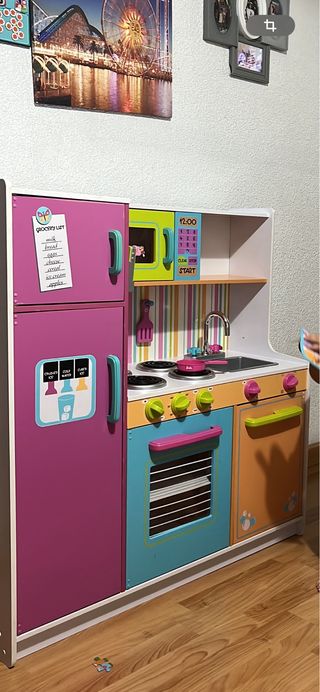 Cocina juguete madera niña