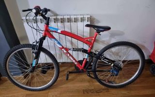 Bicicleta montaña 26" doble suspensión