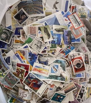 Francobolli Germania 1 kg commemorativi tematici