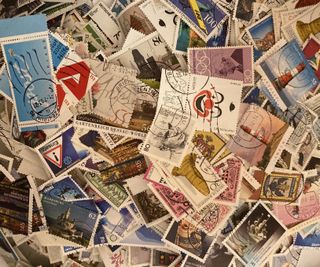 Francobolli Germania 1 kg commemorativi tematici