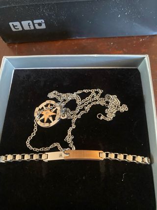 Braccialetto ONE GIOIELLI - Oro e Nero