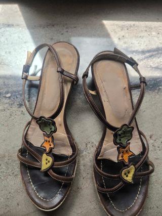 Sandalias Camper marrón - 38