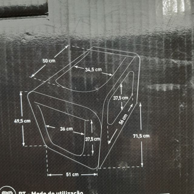 Transportín y caseta de tela para perros plegable