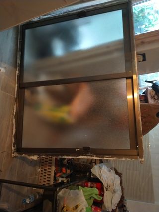 Ventana aluminio 2 hojas