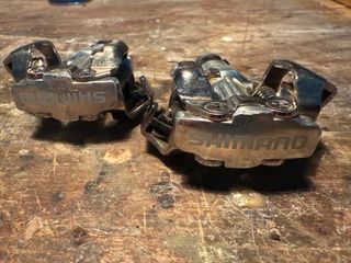 Zapatillas y calas Shimano para bicicleta
Talla 42