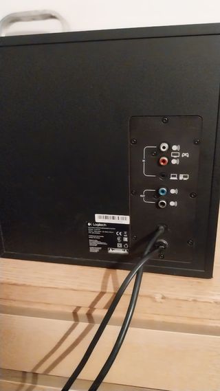 Altavoces Logitech negros