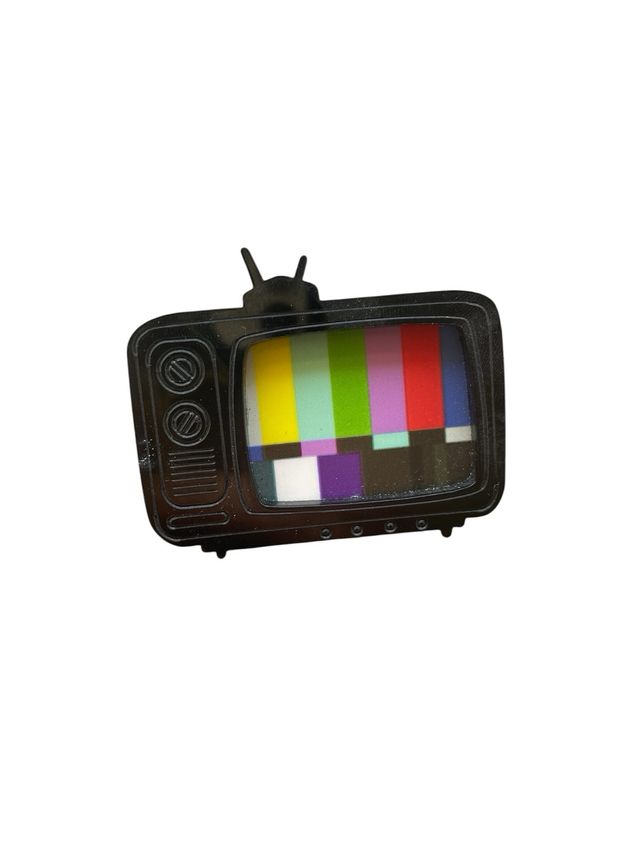 Broche TV retro