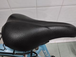 Bicicleta paseo mujer, azul