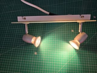 Lámpara techo 2 focos - Moderna