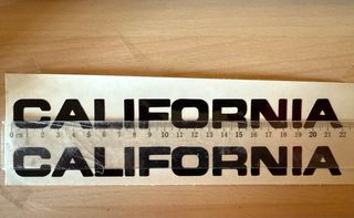 Vinilo California Coach Camper