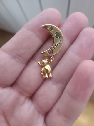 Pendiente Tous oso luna