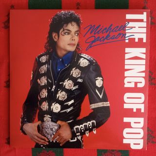 VINILO MICHAEL JACKSON THE KING OF POP SPLATTER