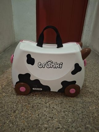 Maleta infantil Trunki vaca