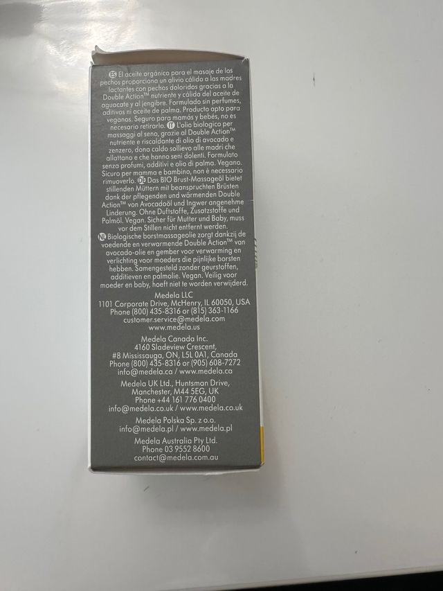 Olio Medela Bio Massaggio Seno