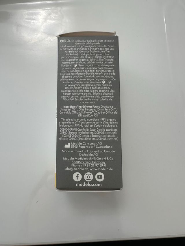 Olio Medela Bio Massaggio Seno