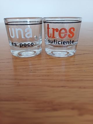 Vasos chupito  divertidos
