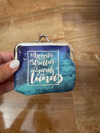 Monedero Galaxia - Azul y Morado