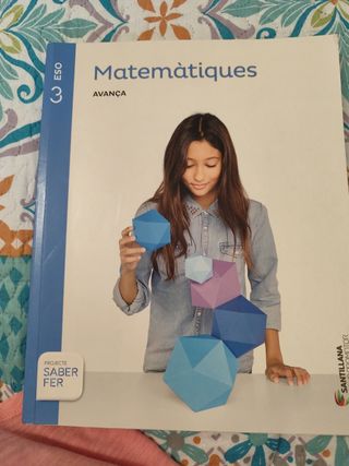 MATEMATIQUES SERIE AVANÇA 3 ESO SABER FER