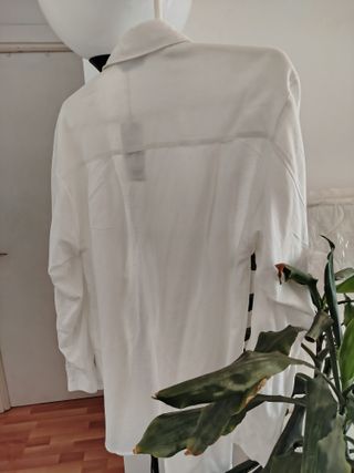Camisa blanca Stradivarius - M