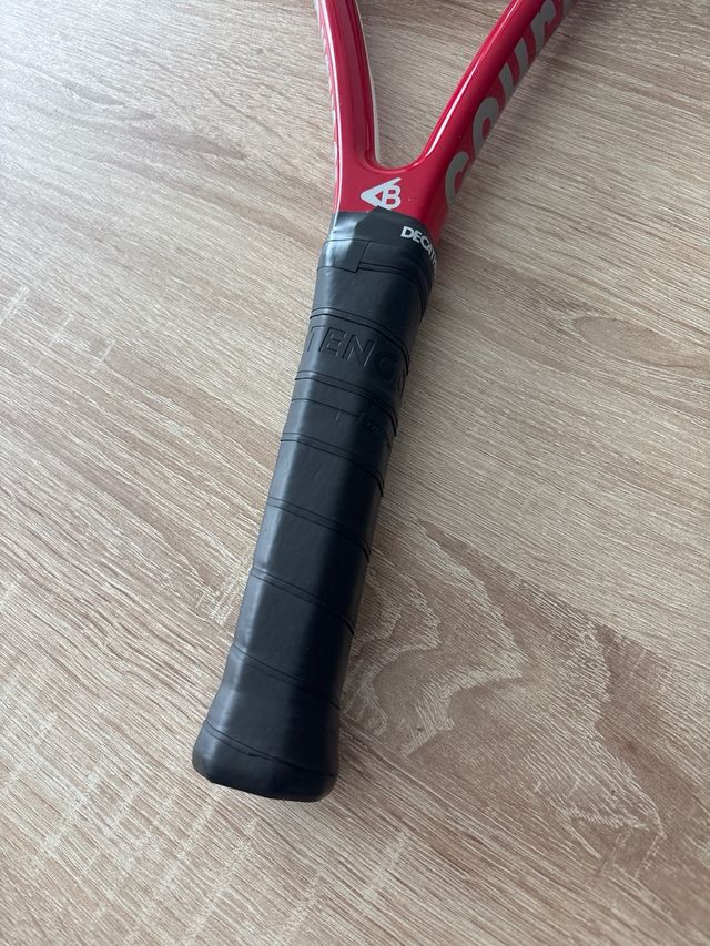 Raqueta boomerang + funda + grip nuevo
