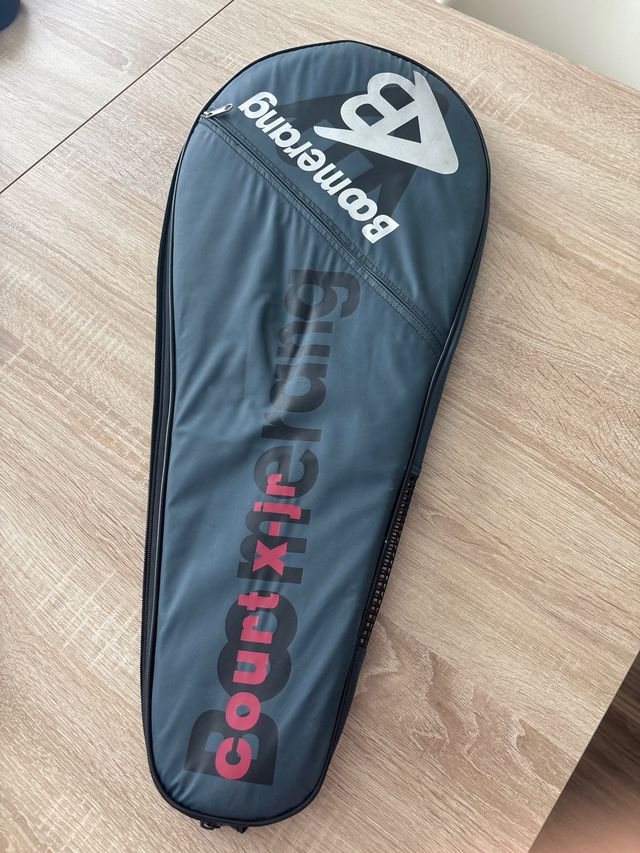 Raqueta boomerang + funda + grip nuevo
