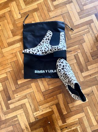 Botas Bimba y Lola - Leopard print