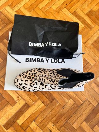 Botas Bimba y Lola - Leopard print