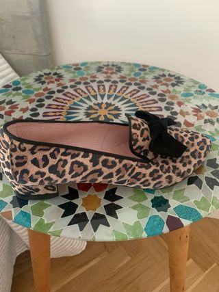 Zapatos leopardo - tacón bajo