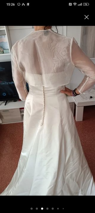 Vestido novia San Patrick blanco