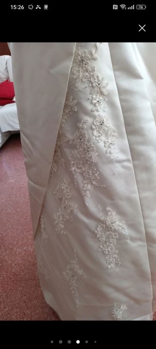 Vestido novia San Patrick blanco
