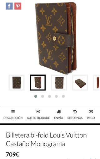 Billetera Louis Vuitton Monogram
