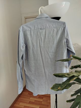 Camisa Massimo Dutti azul - Talla S
